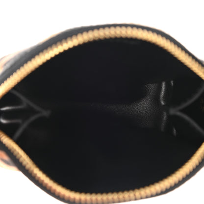 Prada Calf Hair Leopard Print Coin Purse Miele 5 of 7