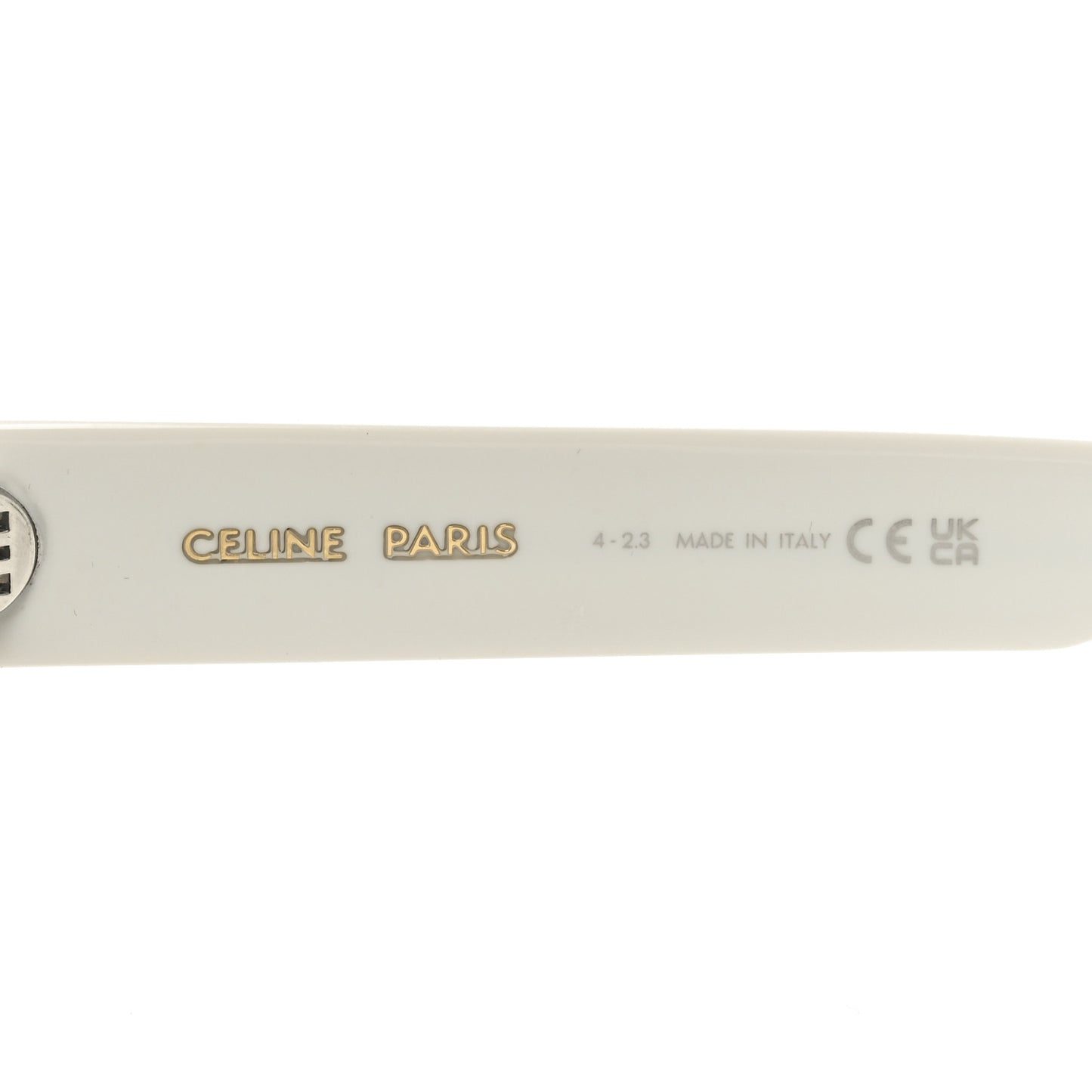 Acetate Triomphe 01 Sunglasses CL 40194U White