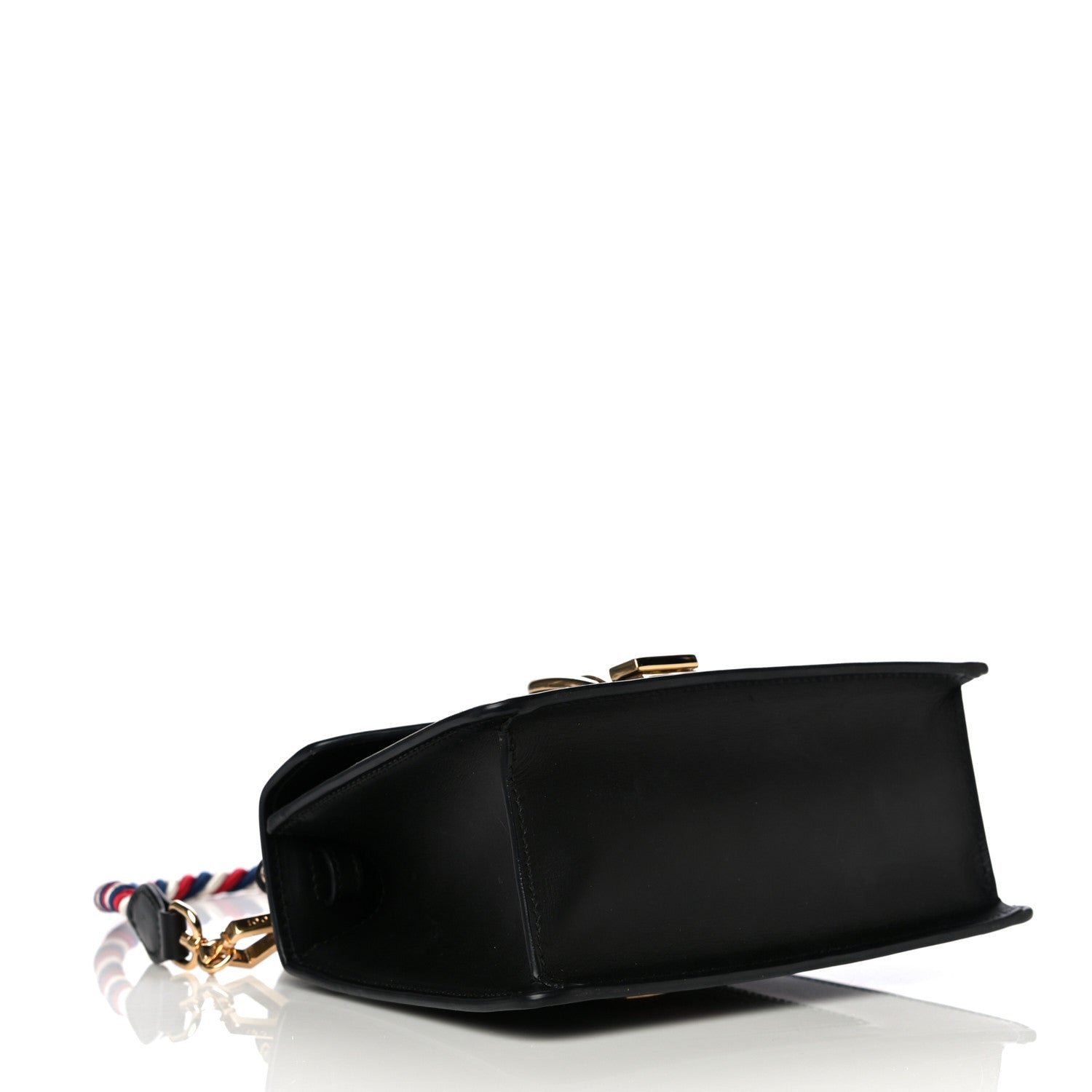 Gucci Calfskin Mini Sylvie Top Handle Bag Black 4 of 21