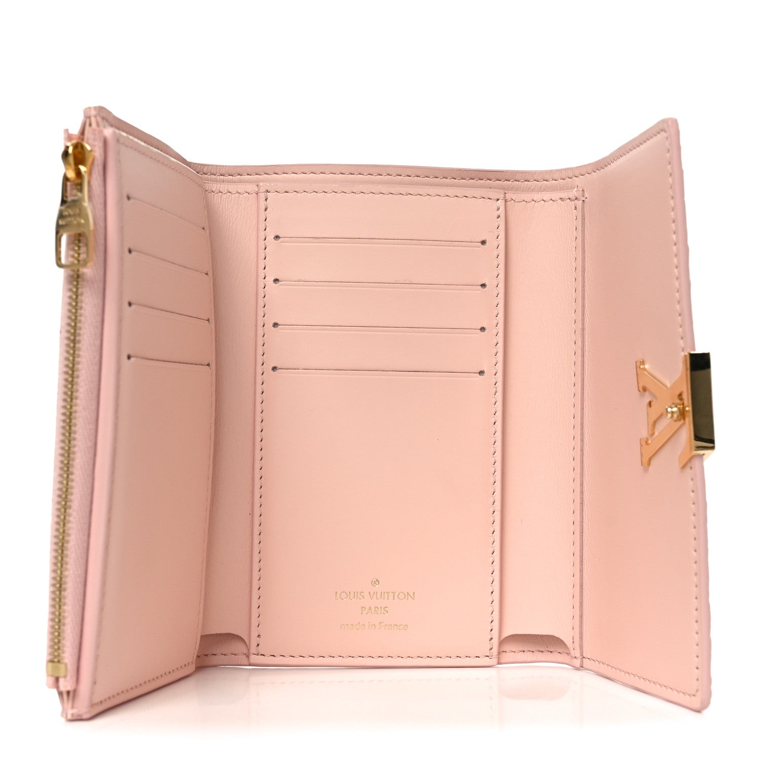 Louis Vuitton Taurillon Capucines Compact Wallet Magnolia 5 of 6