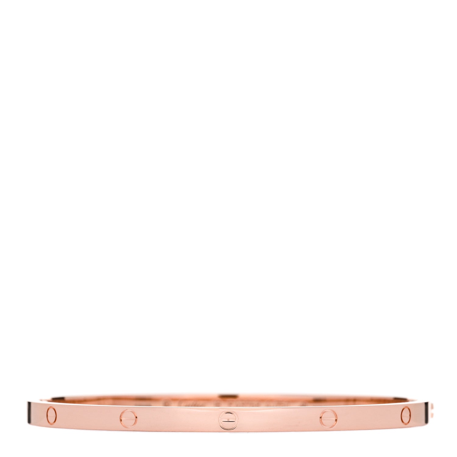 Cartier 18K Pink Gold Small LOVE Bracelet 18 1 of 5