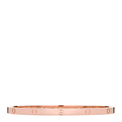 Cartier 18K Pink Gold Small LOVE Bracelet 18 1 of 5