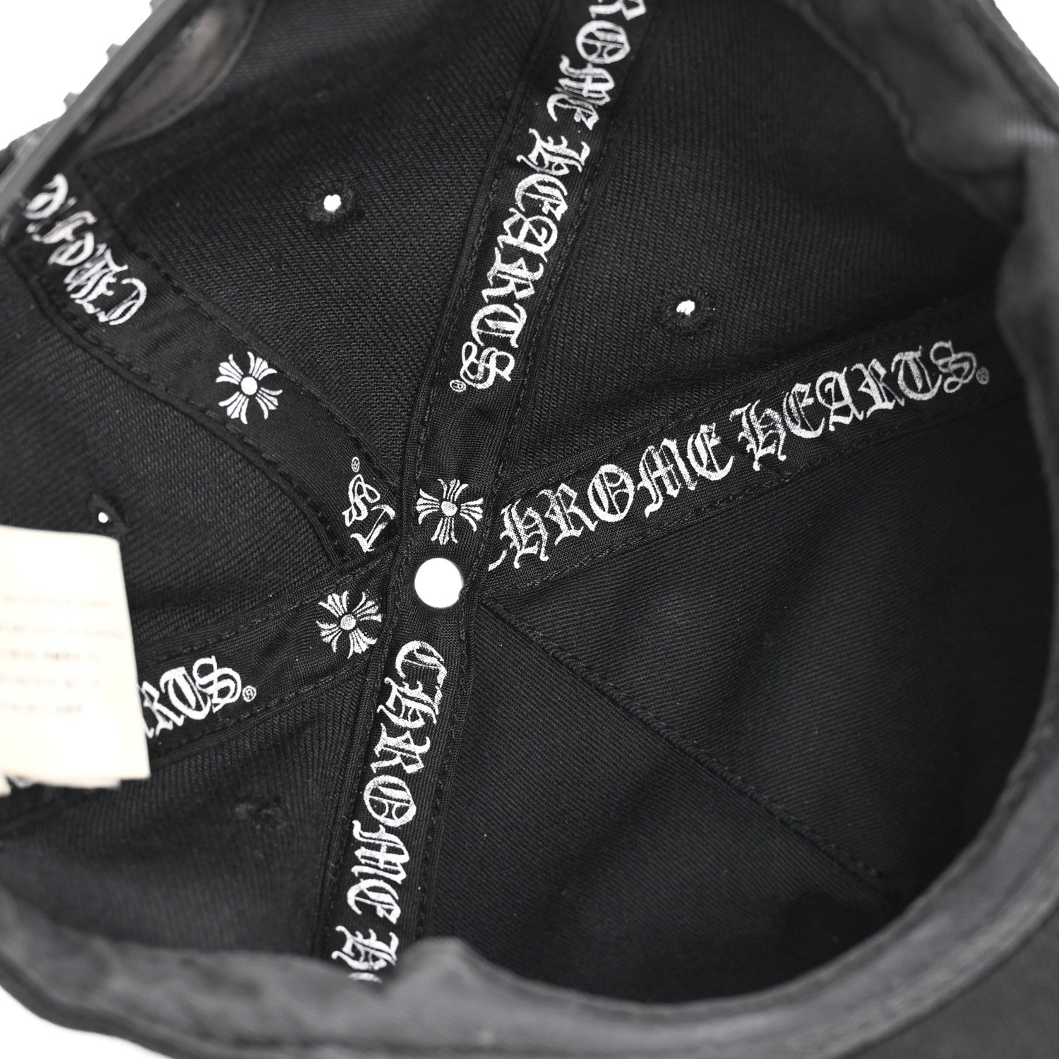 Chrome Hearts Cotton Baseball Hat Black 7 of 10