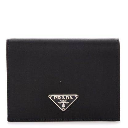 Prada Tessuto Nylon Wallet Black 1 of 8