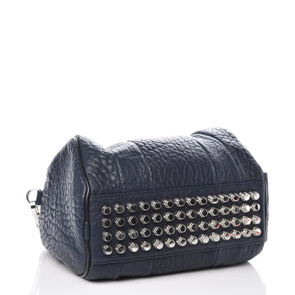 Alexander Wang Pebbled Lambskin Rockie Neptune 4 of 8