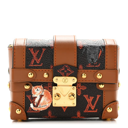 Louis Vuitton Catogram Essential Trunk Orange Marron 1 of 10