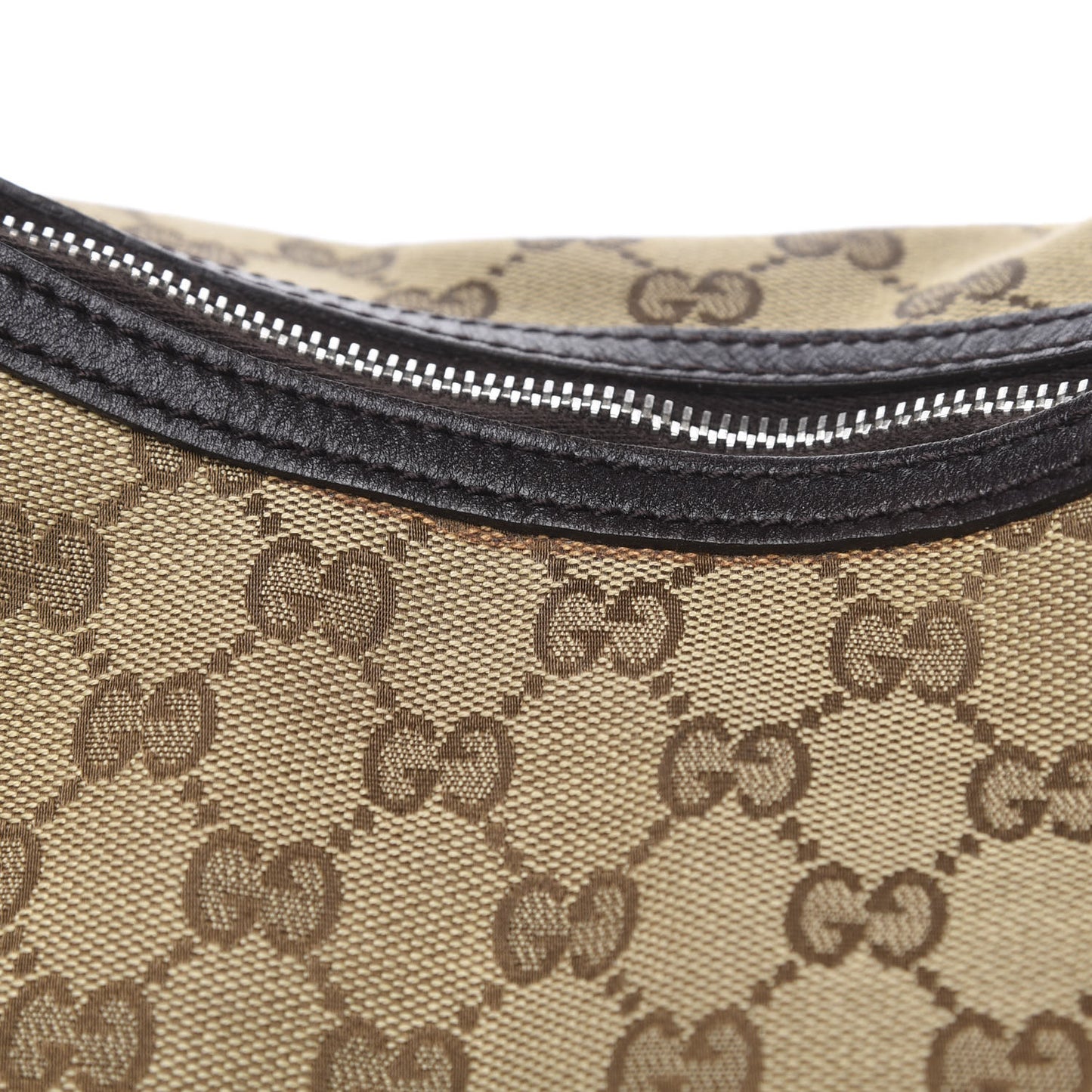 Monogram Large GG Twins Hobo Black