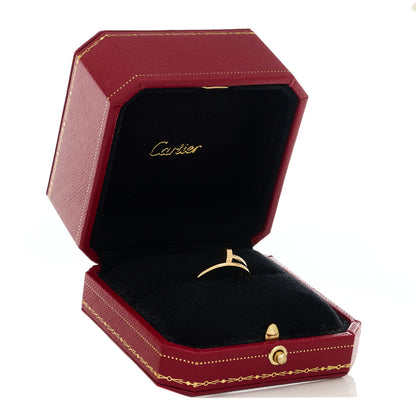 Cartier 18K Pink Gold Small Juste Un Clou Ring 49 4.75 5 of 5