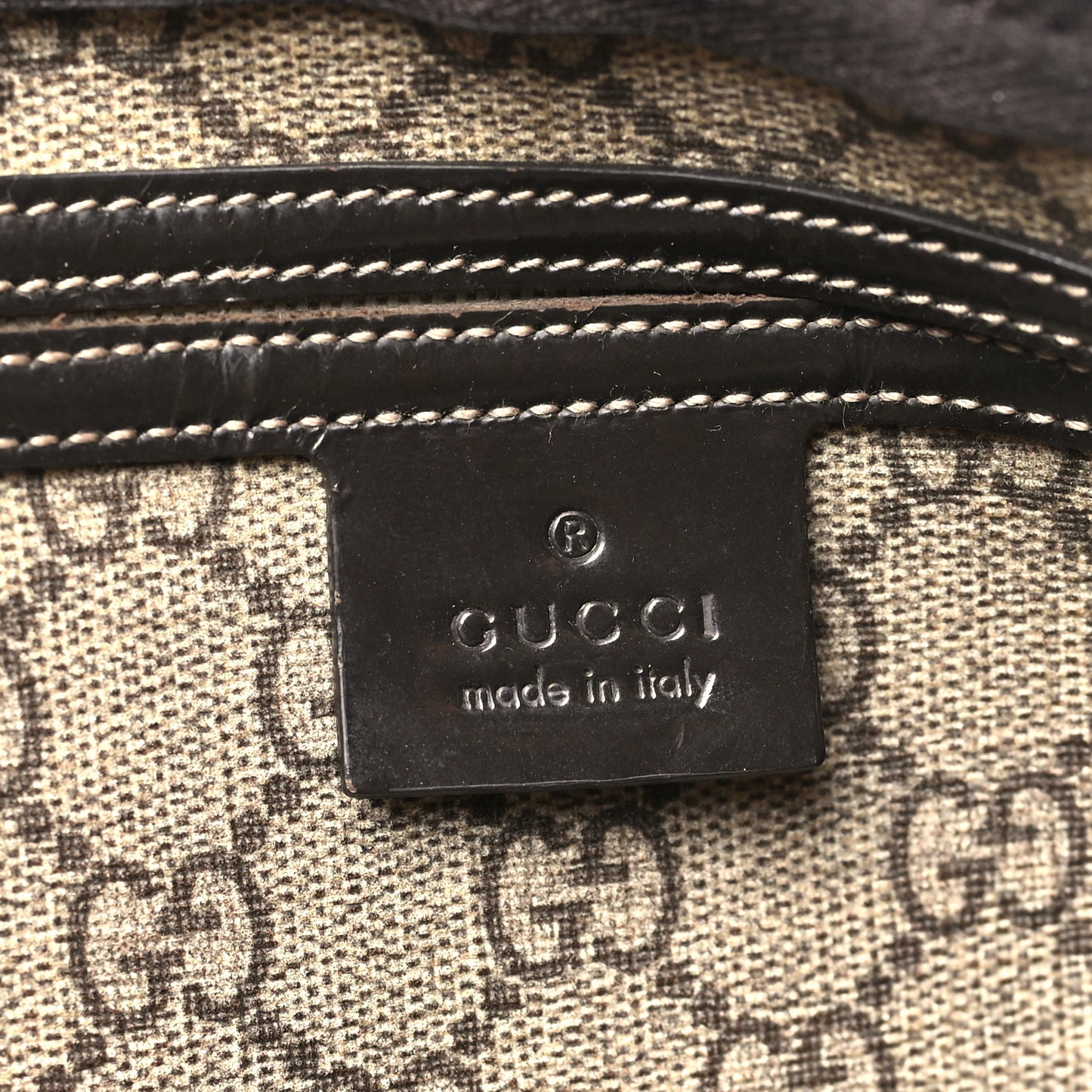 GG Plus Monogram Tattoo Heart Medium Joy Boston Dark Brown