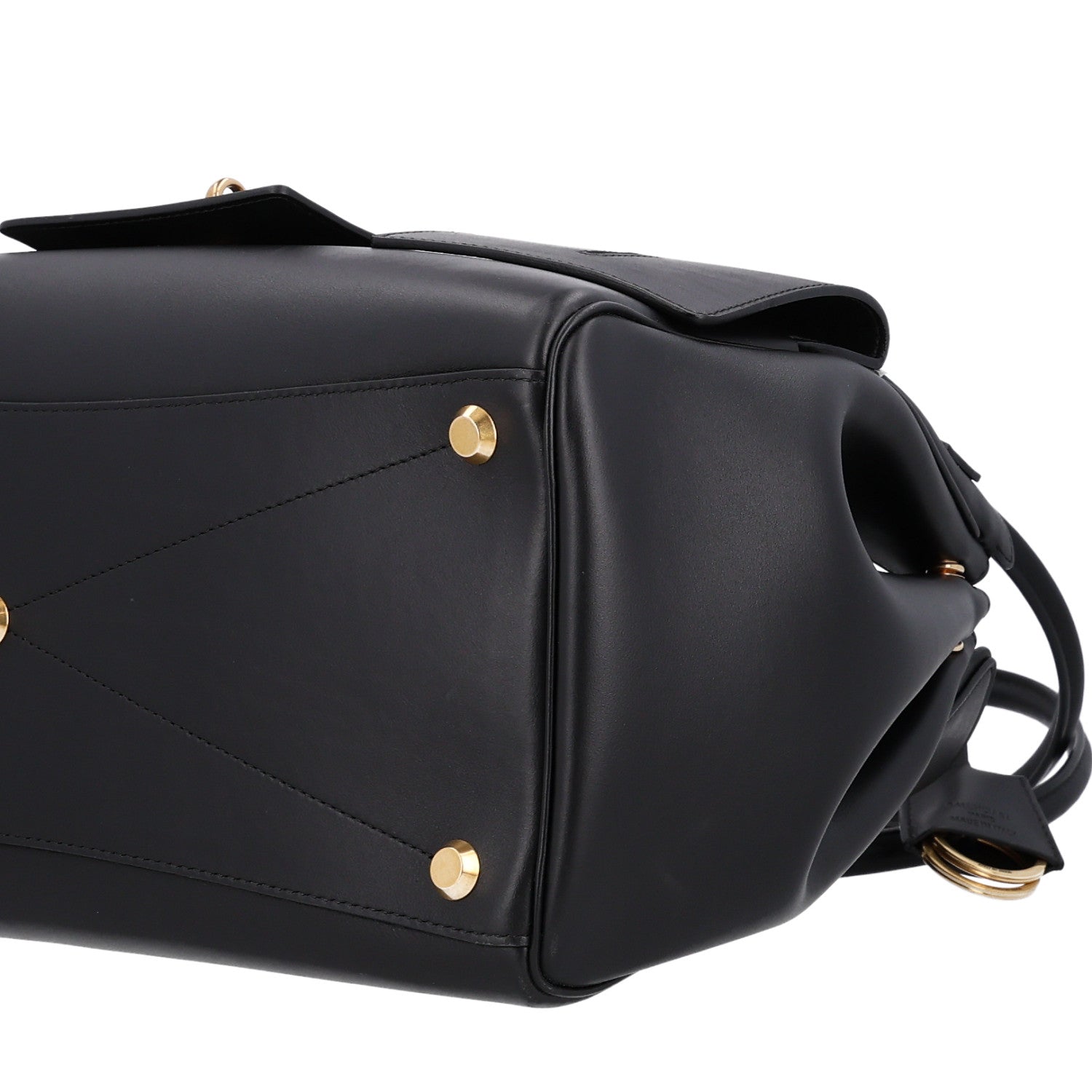 Balenciaga Smooth Calfskin Medium Bel Air Carry All Bag Black 10 of 10