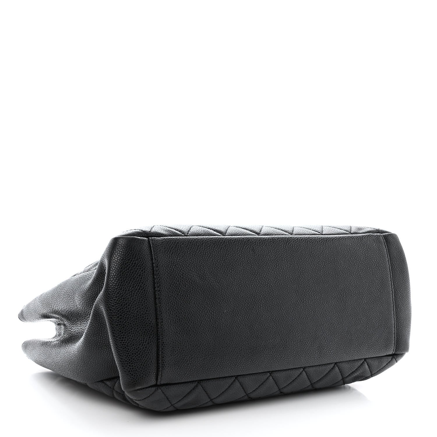 Chanel Caviar Quilted Grand Shopping Tote GST Black 4 of 10