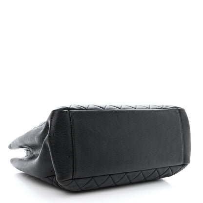 Chanel Caviar Quilted Grand Shopping Tote GST Black 4 of 10