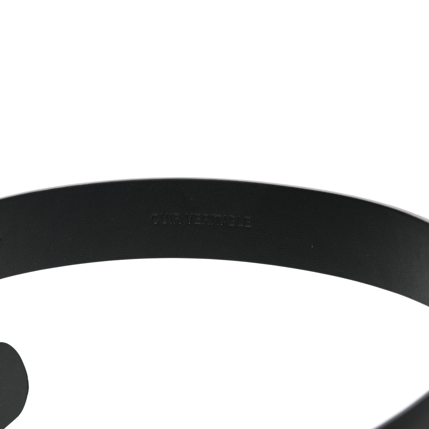Chanel Calfskin Paris Button CC Belt 75 30 Black 7 of 7