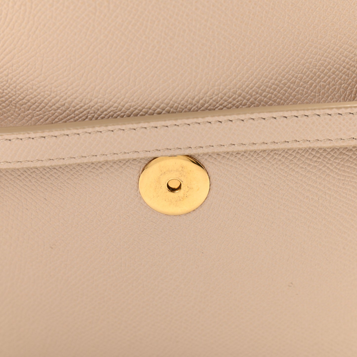 Grained Calfskin Nano Belt Bag Powder