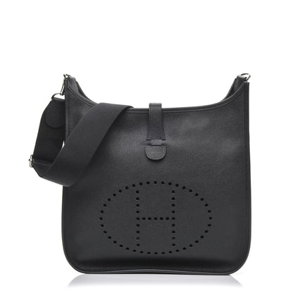 Hermes Epsom Evelyne III GM Black 1 of 8