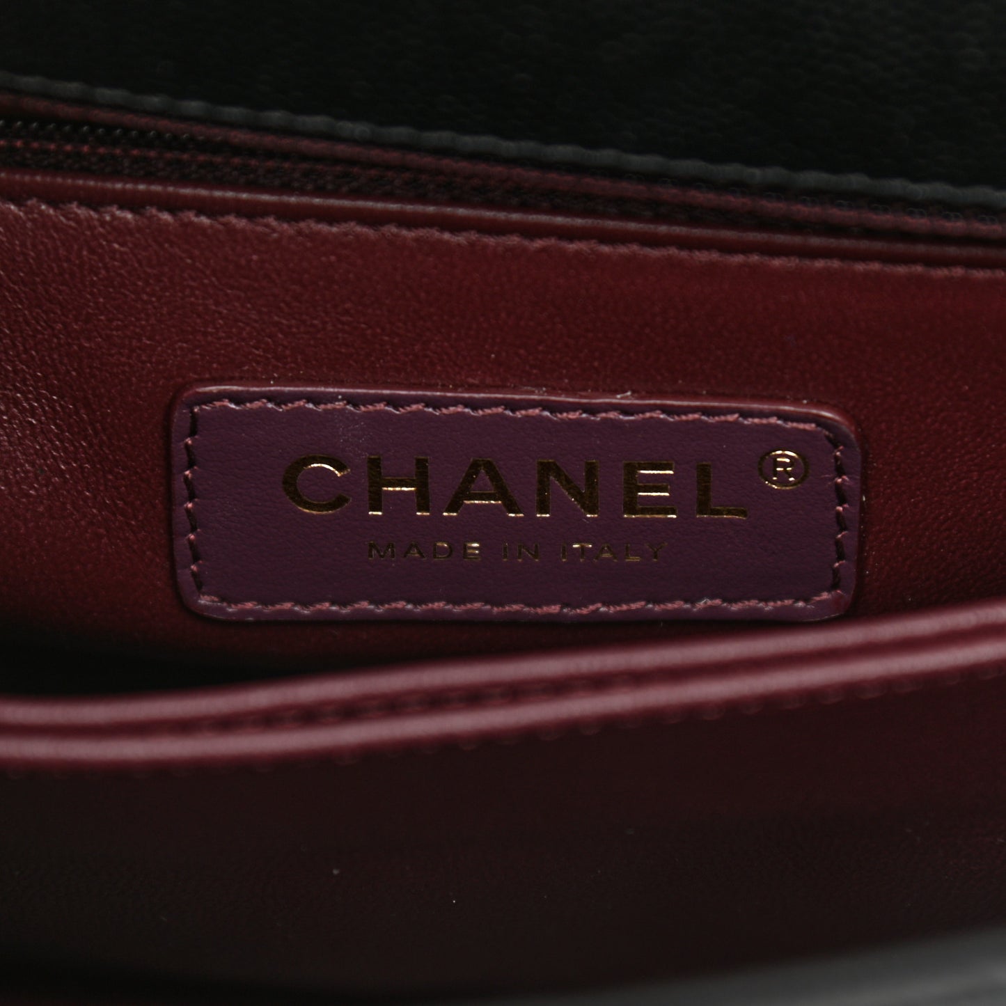 Caviar Quilted Mini Coco Handle Flap Black