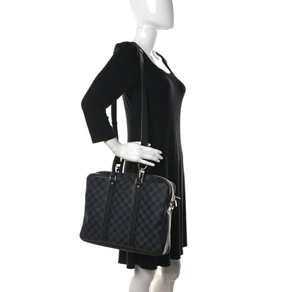Louis Vuitton Damier Graphite Porte Documents Voyage PM 2 of 11
