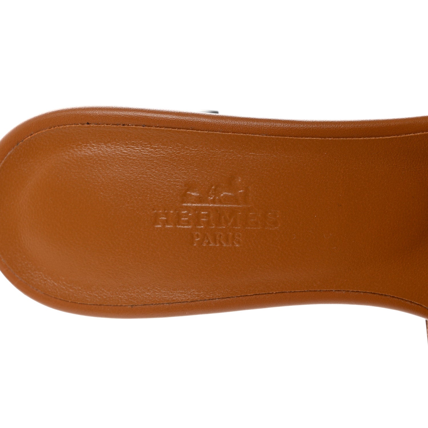 Hermes Calfskin Gigi 50 Sandals 35 Naturel 7 of 9