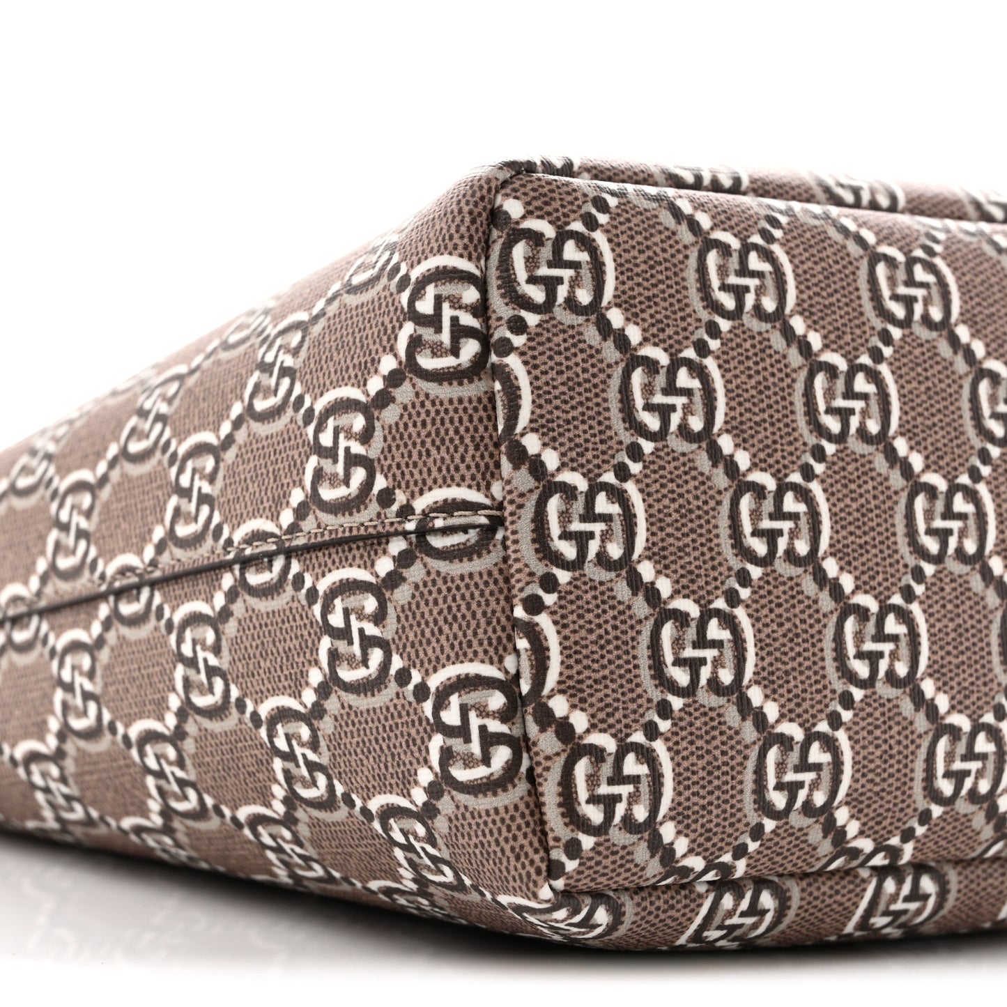 GG Shadow Monogram Super Mini Ophidia Shoulder Bag Taupe