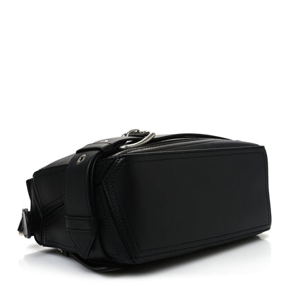 Loewe Shiny Calfskin Small Puzzle Biker Bag Black 4 of 9