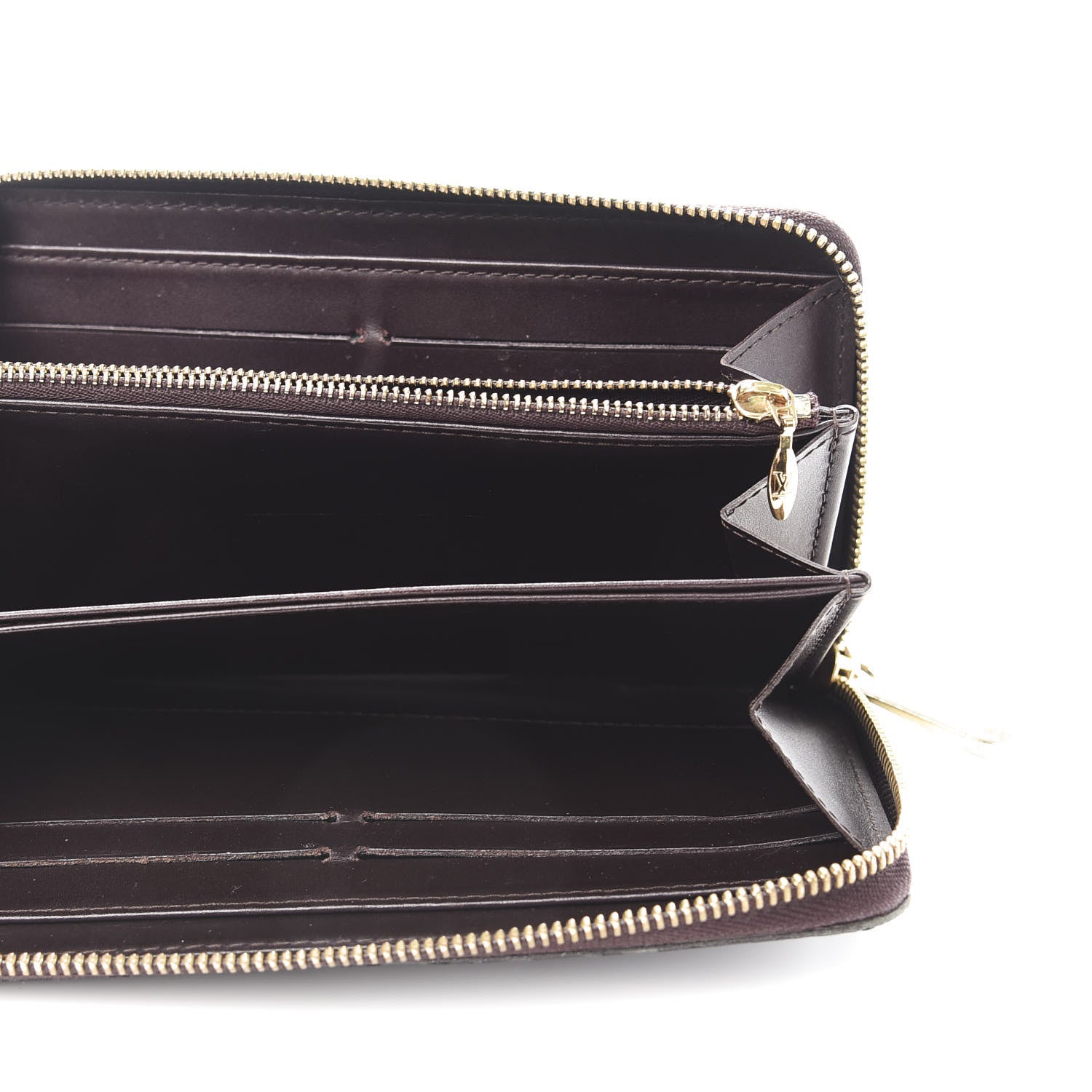 Louis Vuitton Vernis Zippy Wallet Amarante 5 of 10