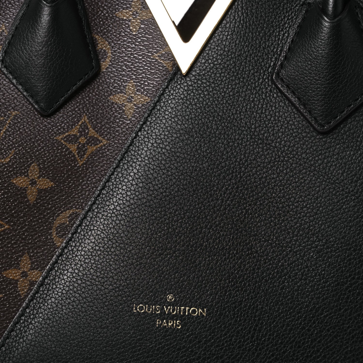 Louis Vuitton Calfskin Monogram Kimono Tote PM Black 9 of 18
