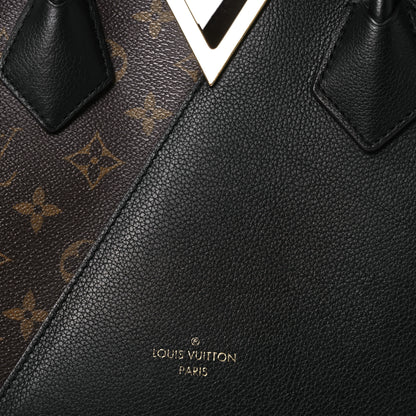 Louis Vuitton Calfskin Monogram Kimono Tote PM Black 9 of 18