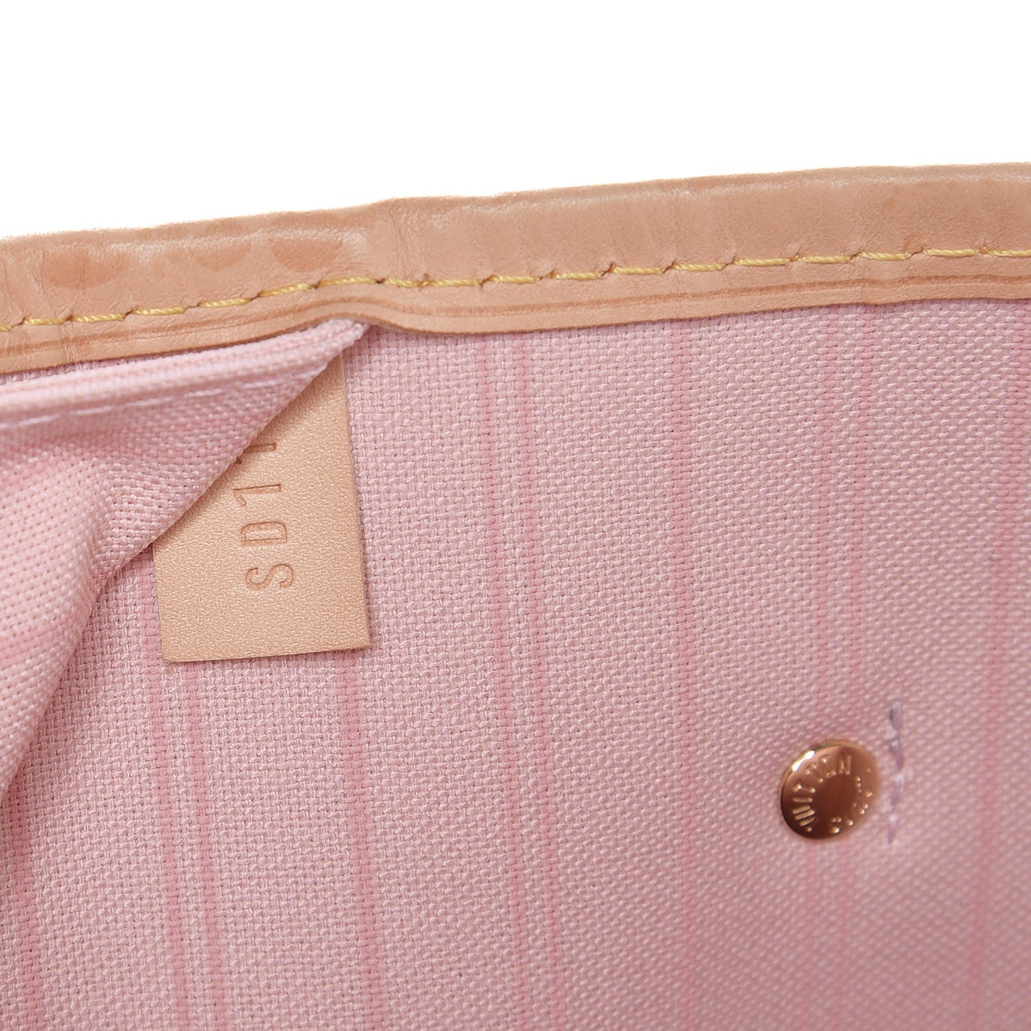 Louis Vuitton Damier Azur Neo Neverfull GM Rose Ballerine 9 of 11