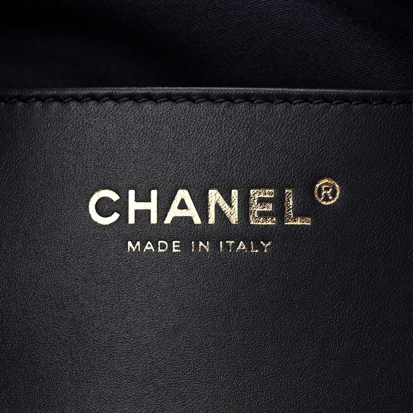 Caviar Quilted Medium Chanel 25 Handbag Dark Navy