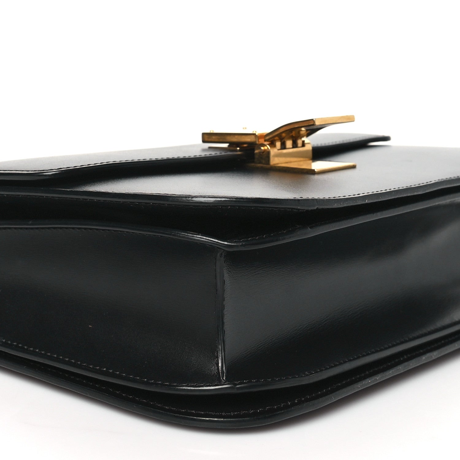 Celine Box Calfskin Medium Classic Box Flap Bag Black 8 of 9