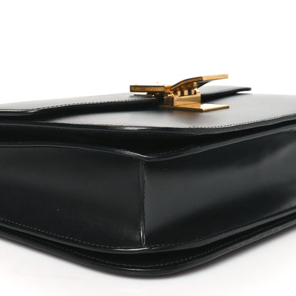 Celine Box Calfskin Medium Classic Box Flap Bag Black 8 of 9