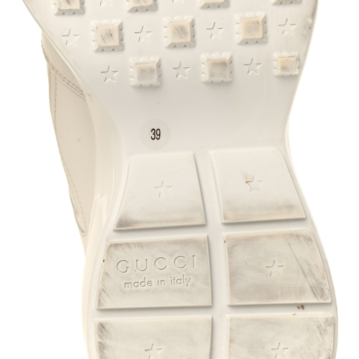 Calfskin Logo Womens Rhyton Sneakers 39 Ivory