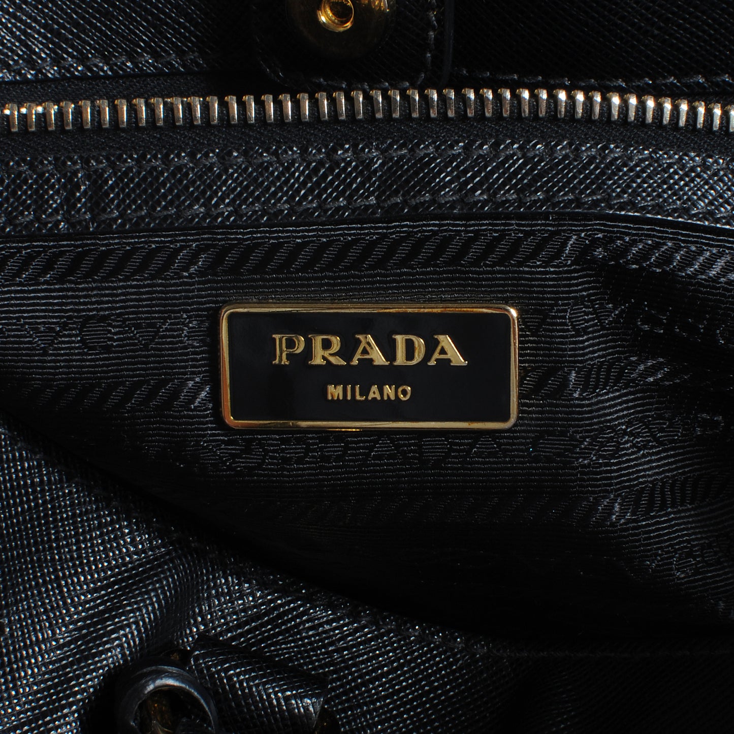 Saffiano Lux Tote Nero Black