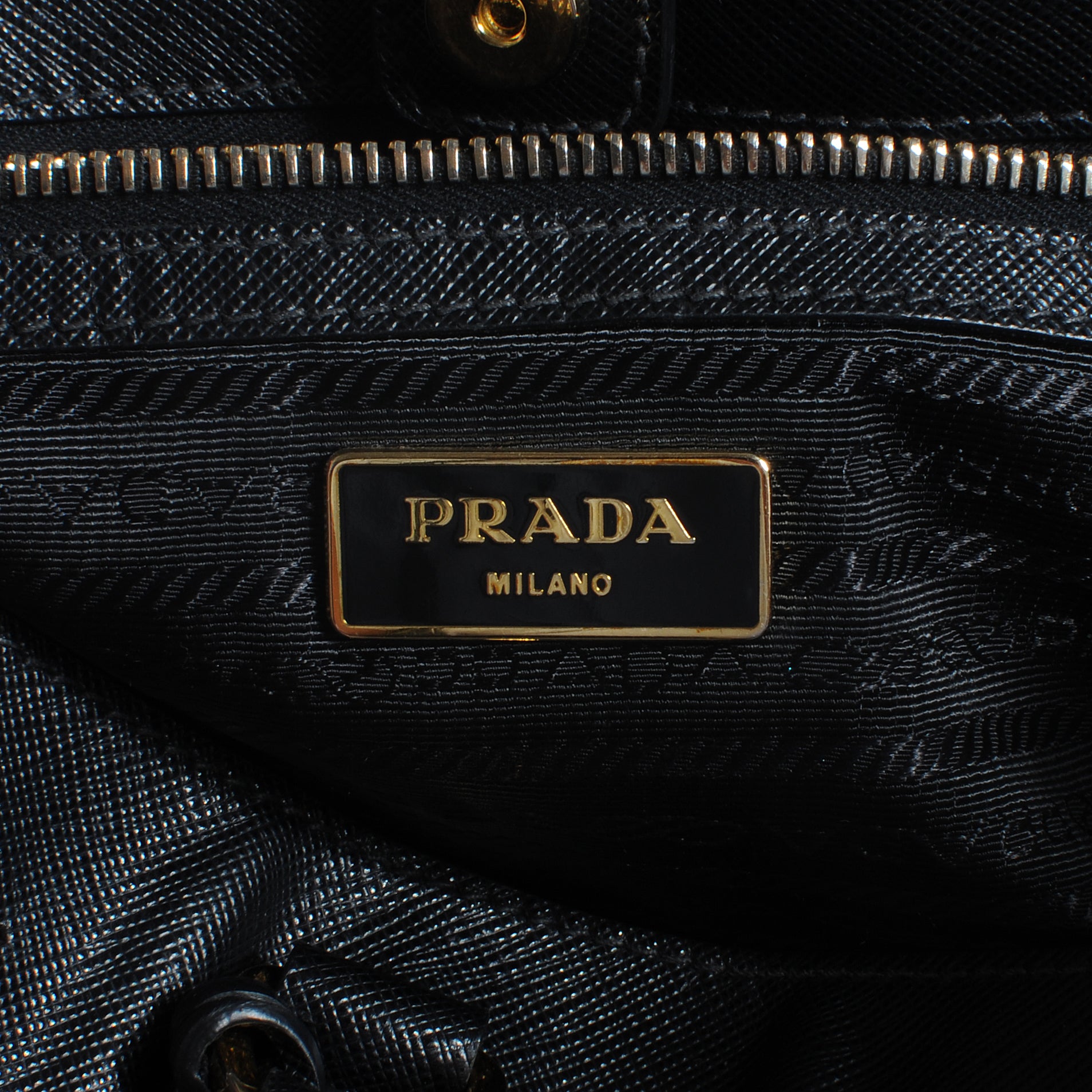 Prada Saffiano Lux Tote Nero Black 5 of 8