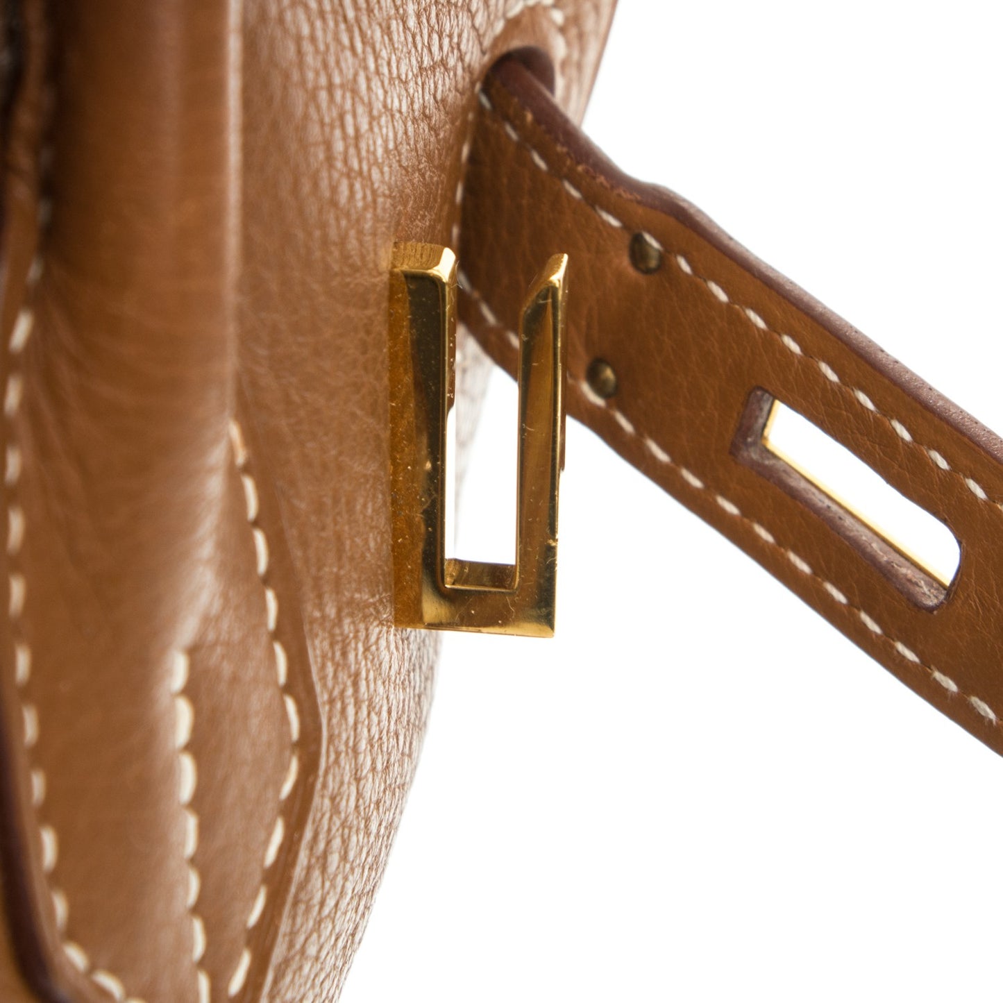 Taurillon Clemence Birkin 30 Gold