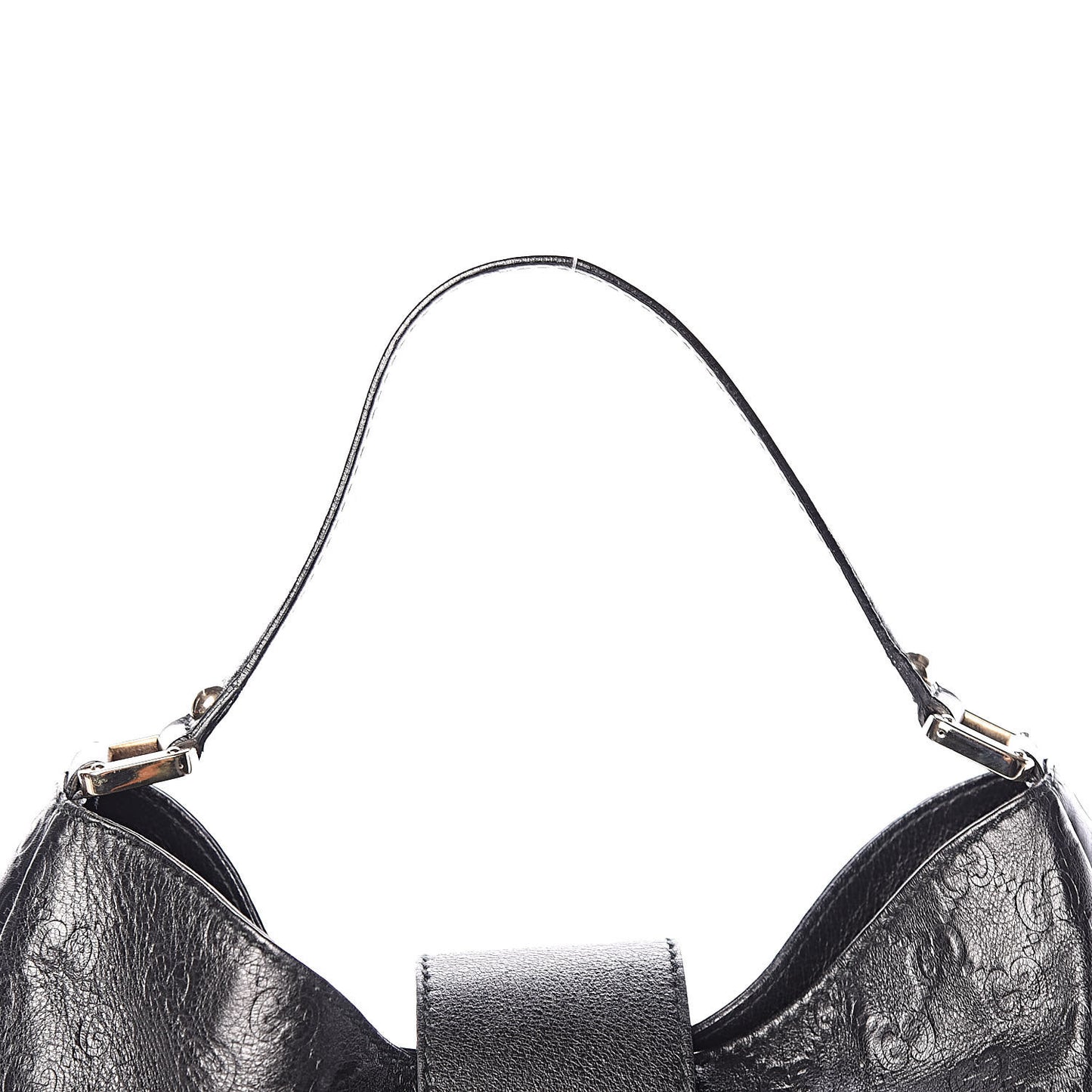 Guccissima Large New Ladies Web Hobo Black