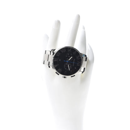 Tiffany Stainless Steel 42mm Atlas Chronograph Quartz Watch Black 2 of 6