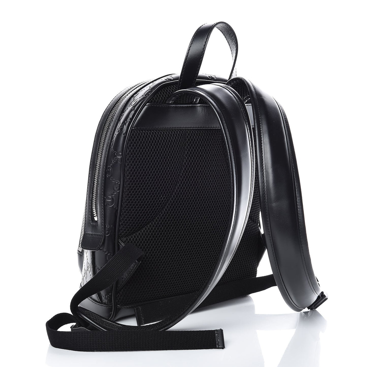 Guccissima Signature Small Day Backpack Black