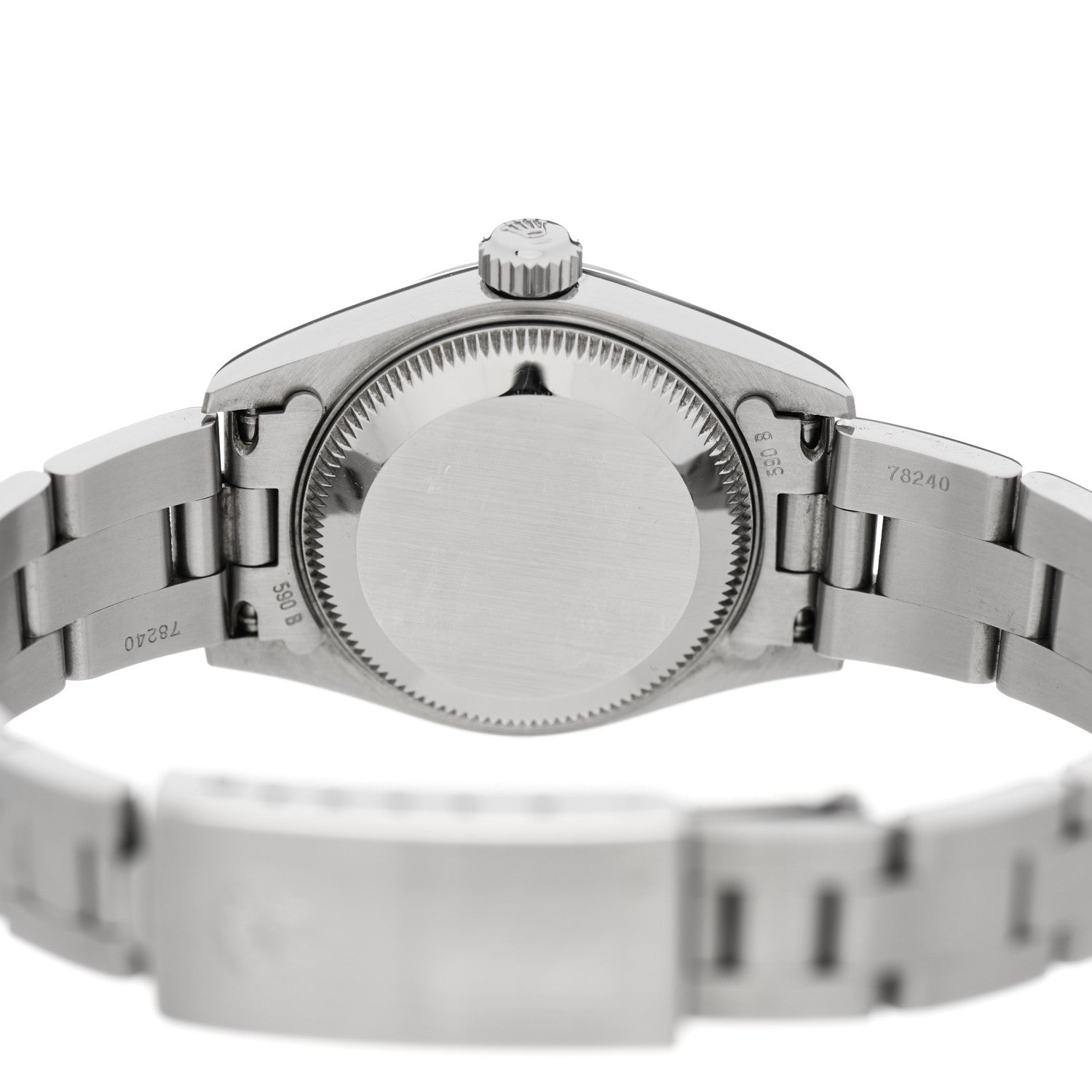 Rolex Stainless Steel 26mm Oyster Perpetual Date Watch Blue 79160 4 of 5