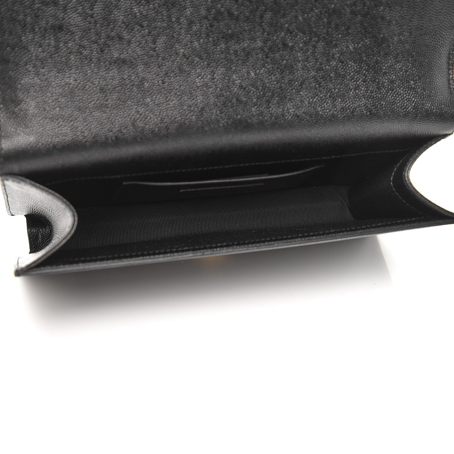 Saint Laurent Grain De Poudre Classic Monogram Kate Clutch Black 5 of 7