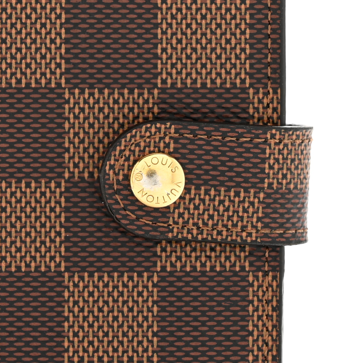 Damier Ebene Small Ring Agenda Cover