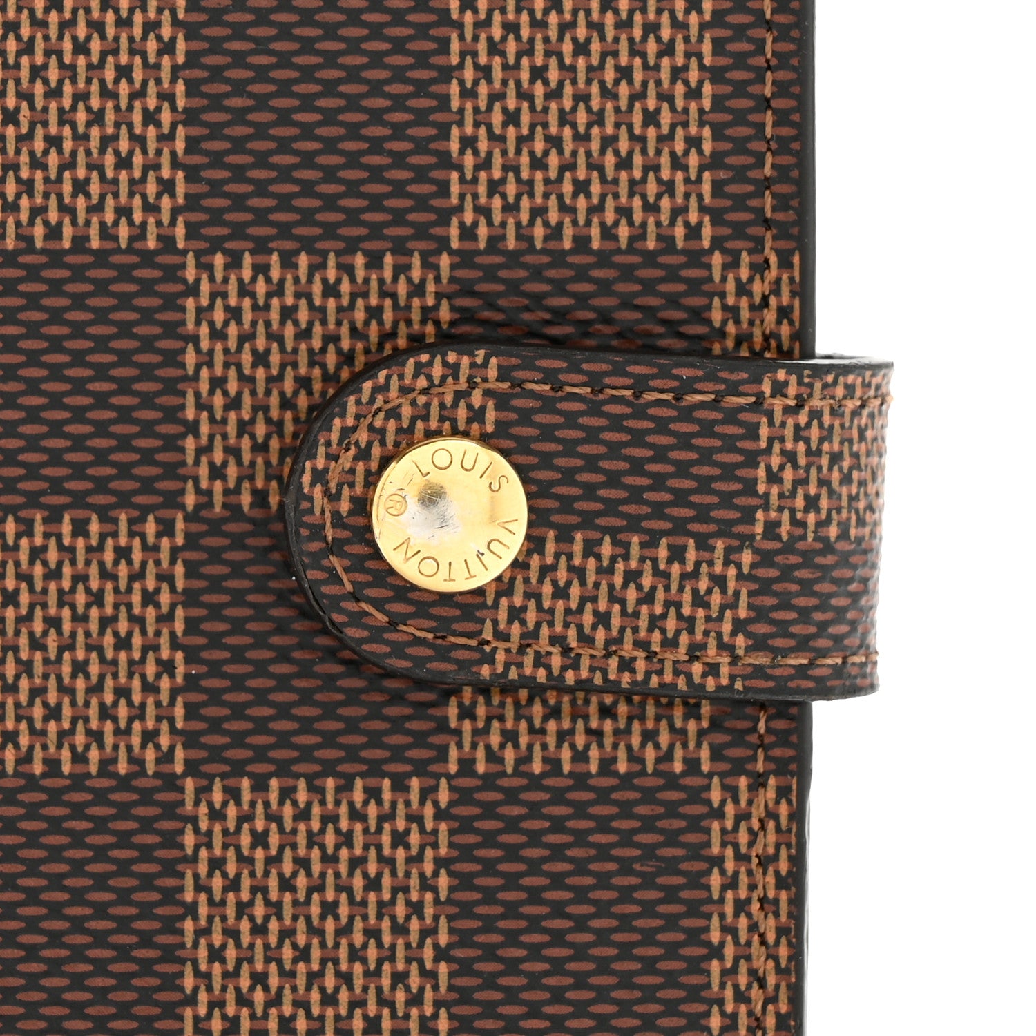 Louis Vuitton Damier Ebene Small Ring Agenda Cover 8 of 10