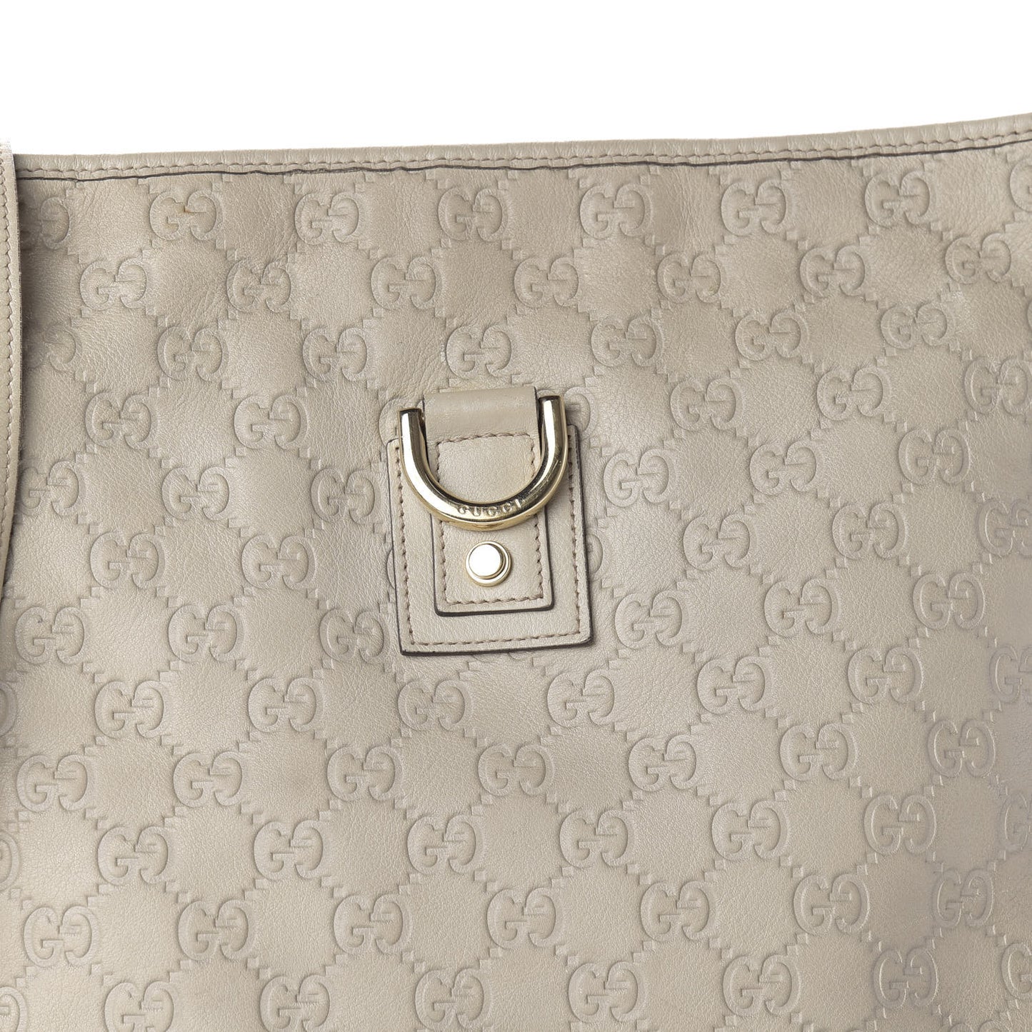 Guccissima Abbey Messenger Bag Off White