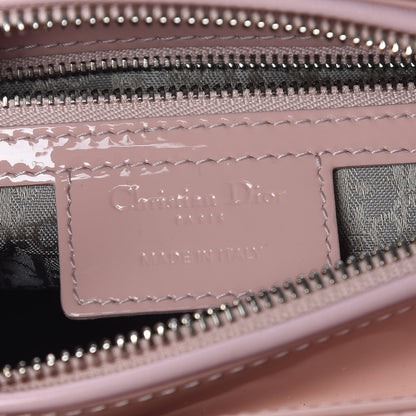 Christian Dior Patent Cannage Medium Lady Dior Rose Clair 6 of 10