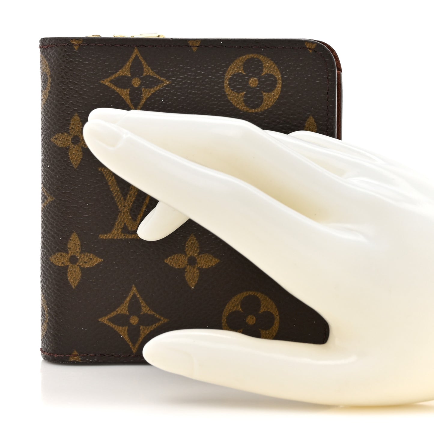 Monogram Compact Zippe Zipped Wallet