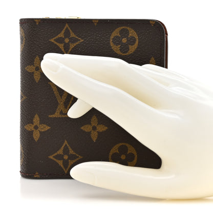 Louis Vuitton Monogram Compact Zippe Zipped Wallet 2 of 11