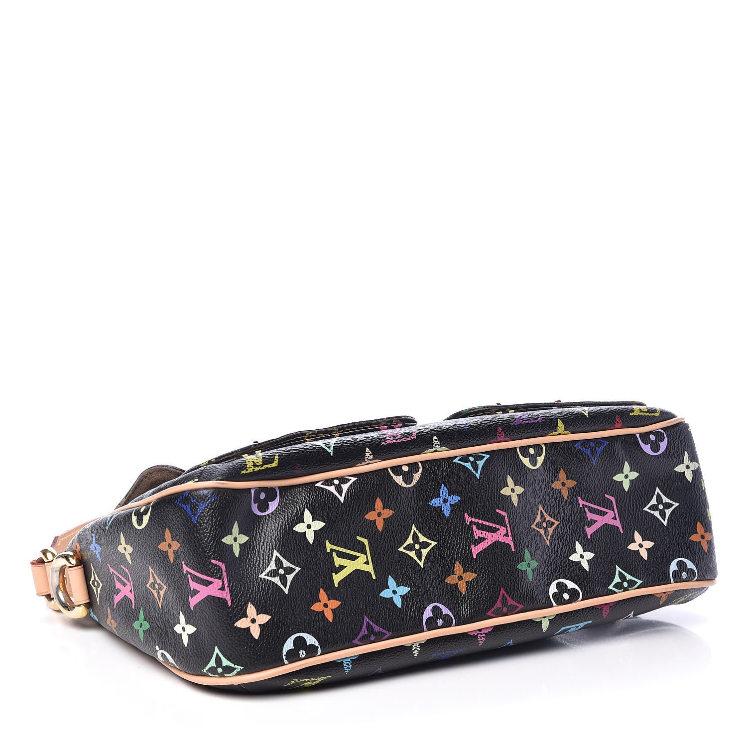Louis Vuitton Monogram Multicolor Lodge GM Black 4 of 14