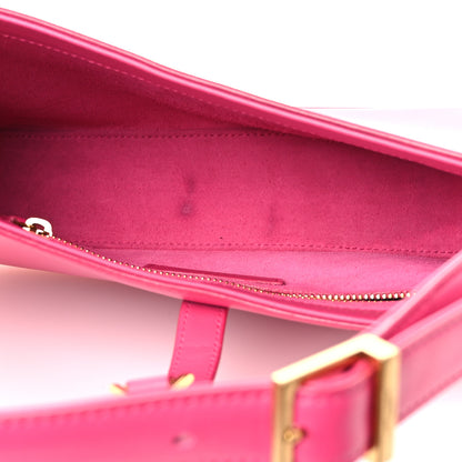 Saint Laurent Smooth Calfskin Le 5 A 7 Hobo Bubblegum 5 of 12