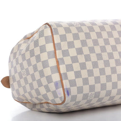 Louis Vuitton Damier Azur Speedy 30 6 of 10