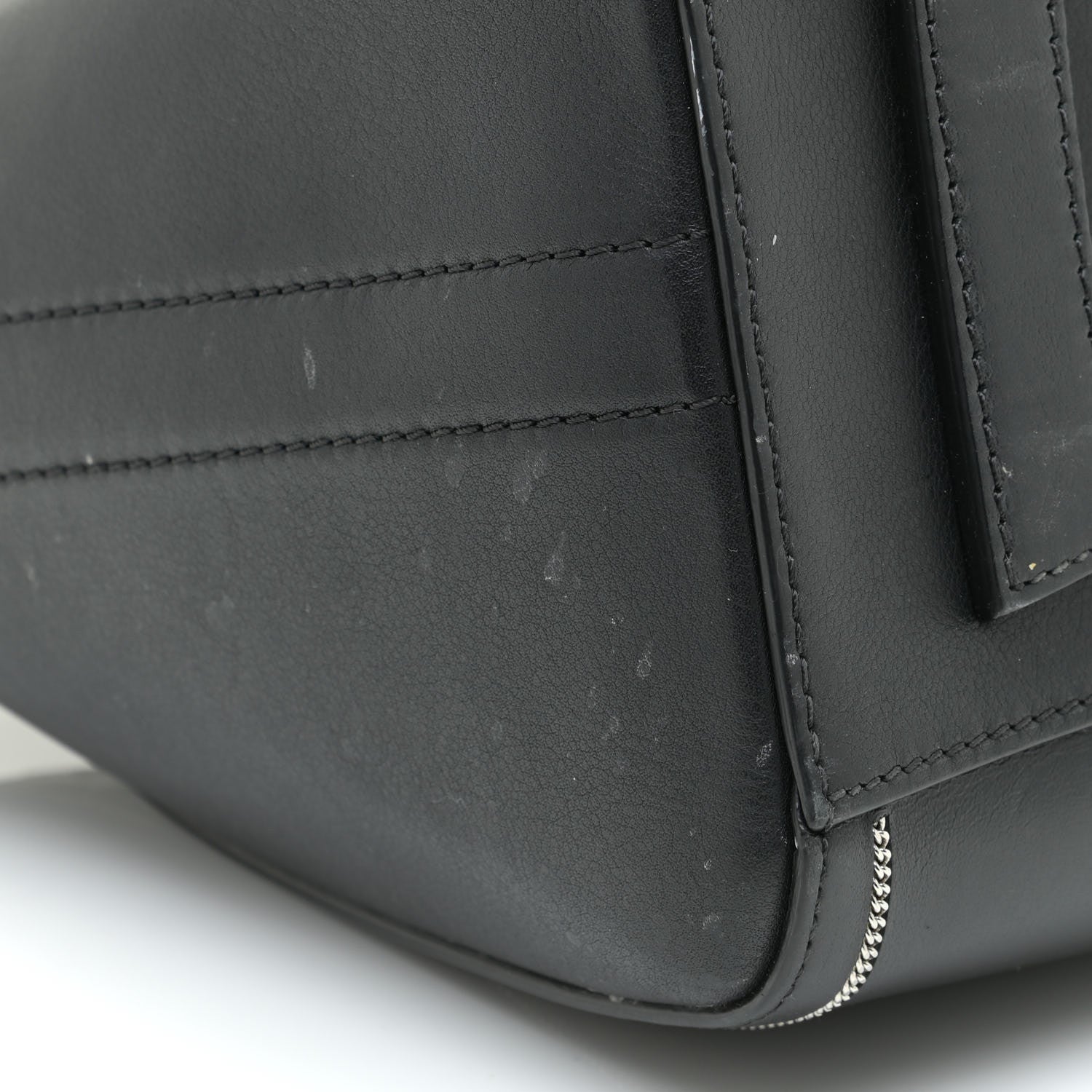 Givenchy Buffed Calfskin Small Chain Antigona Black 11 of 17